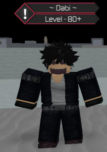 Dabi Heroes Online Wiki Fandom - roblox heroes online sidekicks