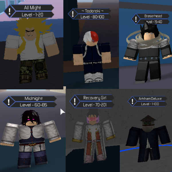 Quests Heroes Online Wiki Fandom - roblox catalog all might