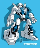 Elmer Damaso's concept art for Preston Stormer prior to his drawing The Trials of Furno