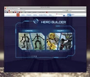 Concept web design for the cancelled sequel of the original Online Hero Recon Team Hero creator found on HeroFactory.com (Made by Megan Shellenbarger)