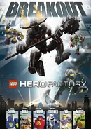 Concept poster for the Breakout wave, including early Hero and Villain designs