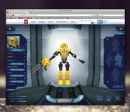 Third image of the concept web design for the cancelled sequel of the original Online Hero Recon Team Hero creator found on HeroFactory.com (Made by Megan Shellenbarger)