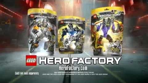 Hero Factory Stringer vs Voltix Advert (Better Quality)