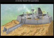 Concept art reused from BIONICLE: The Legend Reborn that was used to create Penitentiary 1331