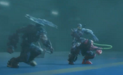 Rotor escaping during the breakout