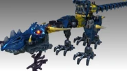 Concept model made by Kevin Huang, working for Threshold Entertainment, for Dragon Bolt used in Brain Attack