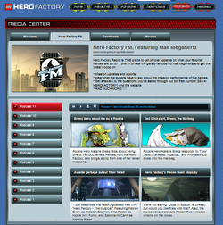 Hero factory website shop