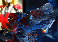 Furno fighting infected Stormer.