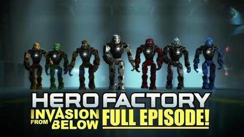 LEGO Hero Factory Invasion From Below FULL Movie Episode! HD (FIRST ON YOUTUBE)