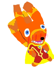 Super Pretztail...blushing?