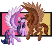 Com courageous heart x twilight sparkle by thebluerooster d844soz-fullview