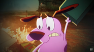 Courage looking for the Dark Matter Meteor.