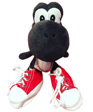 Black yoshi doll cheap