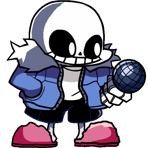 I made Nightmare Sans from FNF Indie Cross. Access Key is 7G8JT2Y