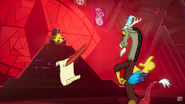 Discord writing a letter.