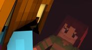 Frisk saw Chara on her own reflection