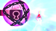 Discord being locked into place with a Prison Bubble.
