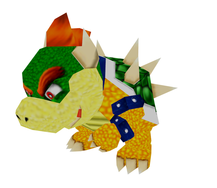 Nintendo 64 - Super Mario 64 - Bowser - The Models Resource