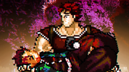 Jonathan holding Tanjiro in his arms.