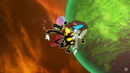 Discord and Bill entering a Weirdness Bubble.