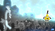 Discord and Bill facing each other.