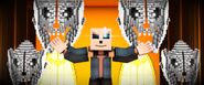 Sans with his gaster blasters