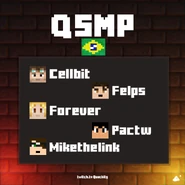 Cellbit on the list of Brazilian Youtubers.