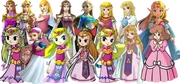 Princess Zelda Incarnations