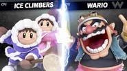 Ice Climbers vs Wario.png (2.59 MB) Popo and Nana (Heroic Benchmarks) vs. Wario (Villainous Benchmark)