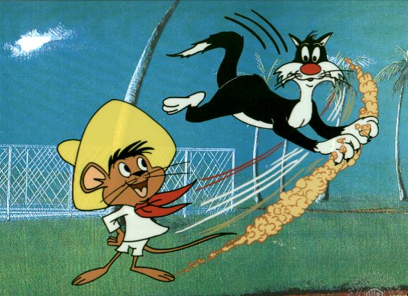 Speedy Gonzales is a mouse fictional character from Looney Tunes