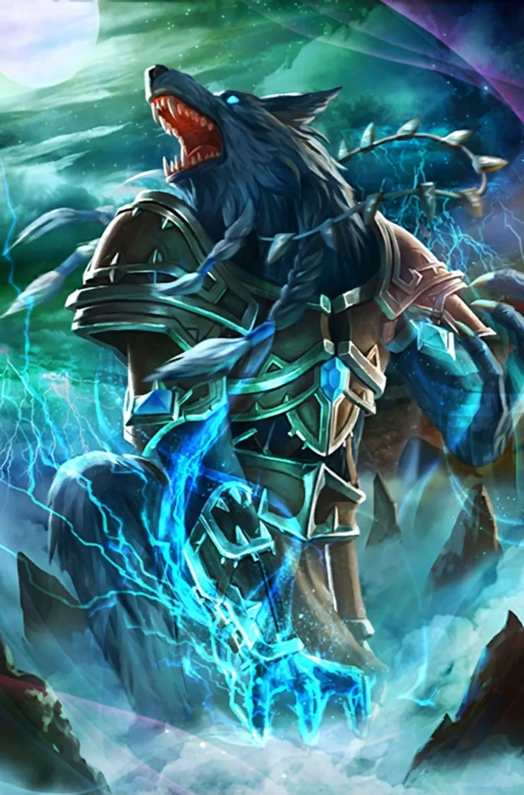 Lunar Wolf | Heroines Fantasy Wiki | Fandom, image size:1080x1638