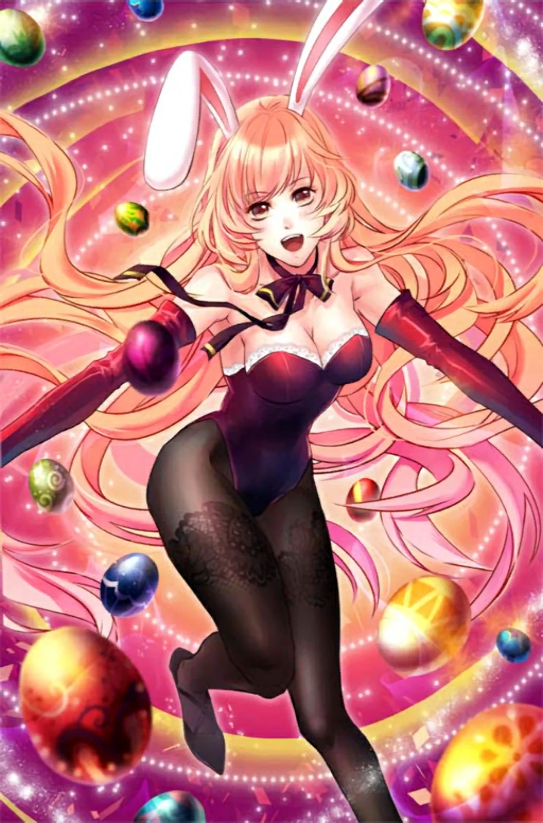 Anime Easter, anime , easter , bunny , rabbit , pink , manga - Free PNG -  PicMix