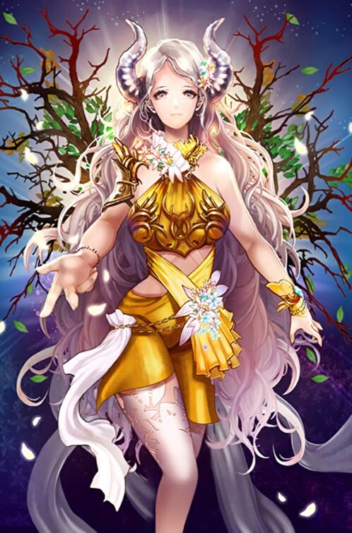 The goddess Gaia, The goddess of …» — создано в Шедевруме