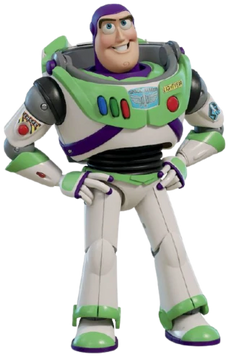 Buzz lightyear verde transparente online