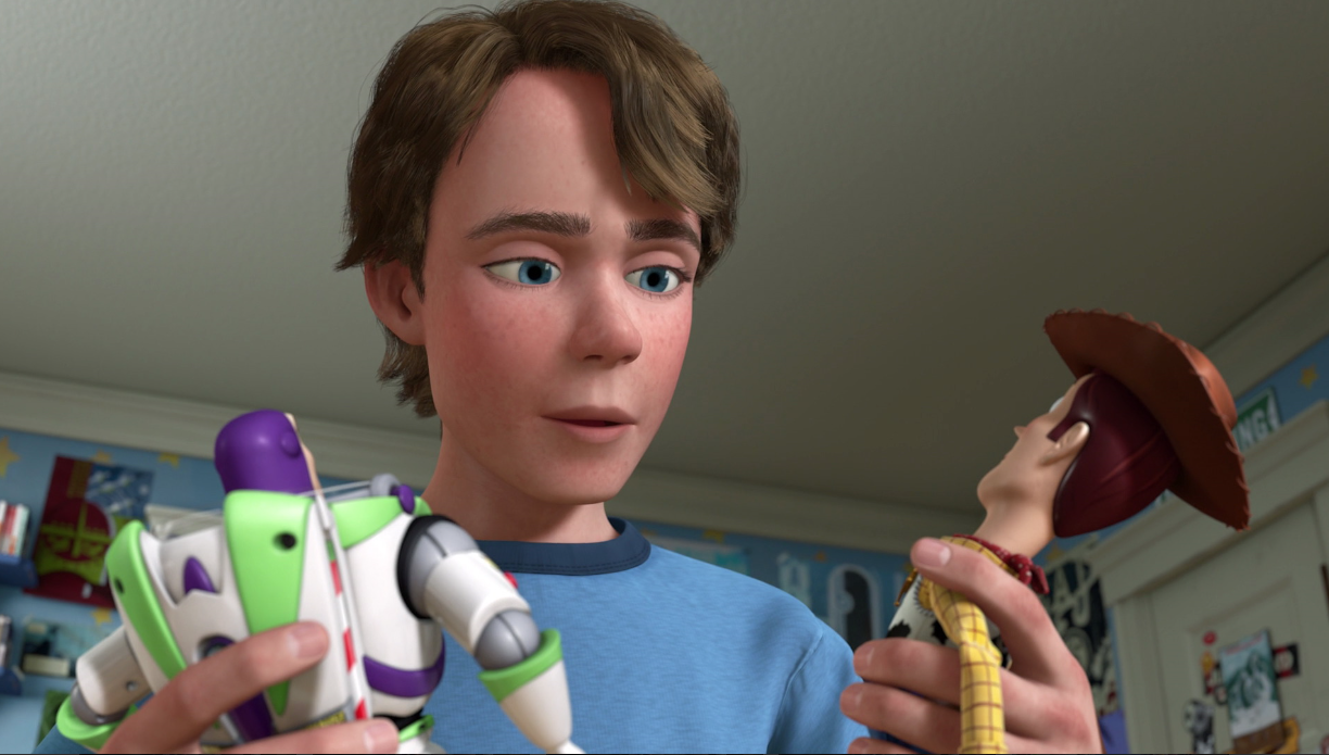 São Paulo para crianças - Andy adulto? Em Toy Story 5 a Pixar pode