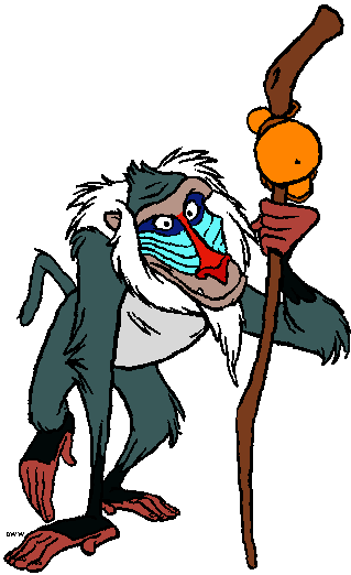 Mascot Rafiki Famoso Desenho Animado Macaco The Drawing Rei Leão em  Mascotes leão Mudança de cor Sem mudança Cortar L (180-190 Cm) Esboço antes  da fabricação (2D) Não Com as roupas? (se