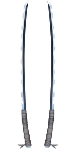 Inosuke's dual swords