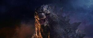 Godzilla facing the 8-Legged M.U.T.O.