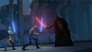 Vader vs. Kanan and Ezra