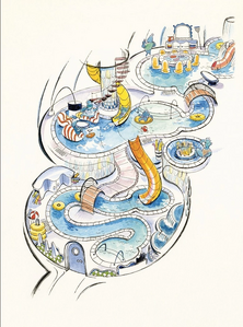 Another concept art of Water Home.