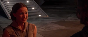In addition of saving Darth Sidious instead of letting Mace Windu execute him and subsequently pushed to the dark side and participated in Order 66, Anakin impulsively (and unnecessarily) refuses to see Padmé Amidala and angrily Force-choke his own wife in response of discovering Obi-Wan stowed into her ship before dueling with the latter.