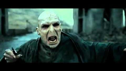 Harry Potter VS Lord Voldemort - Final Battle Hogwarts courtyard