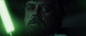 Sensing the darkness within his nephew, Ben Solo, Luke Skywalker considered for a brief moment to kill him in his sleep. He regrets almost immediately, but Ben wakes up and sees his uncle with his weapon ignited above his head. This is the definitive action that pushes Ben towards the dark side (later becoming Kylo Ren) due to feeling abandoned by his family. This also caused a major setback on Luke's dream to rebuild the Jedi Order.