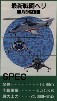 Avenger Specifications