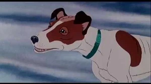 Rowf and Snitter escape the military by swimming out to sea to find the island.