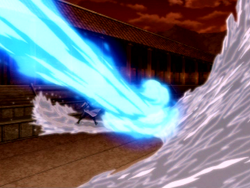 Katara and Azula fight