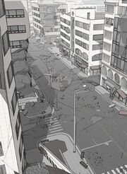 The ruins of Dust City.