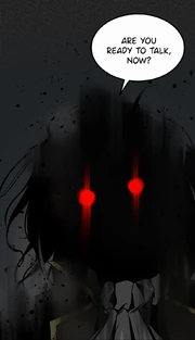 Yushin's eyes.