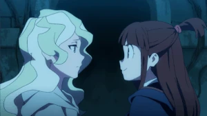 Les premiers sentiments de Diana et Akko 💛🧡