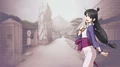Affiche promotionnelle de Maya pour Phoenix Wright : Ace Attorcey : Trilogy.
